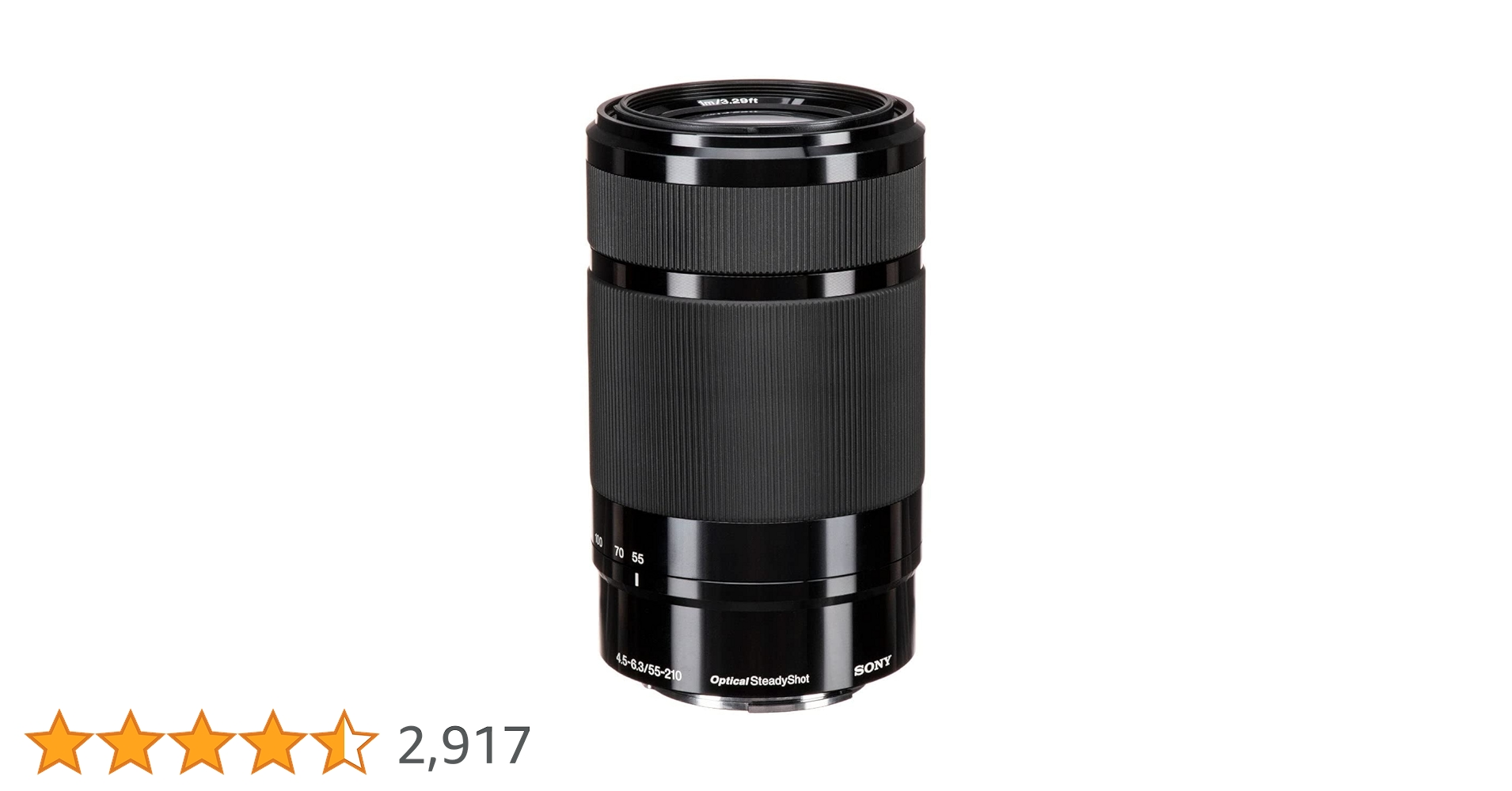 よ*1様 8月16日限定販売！人気のSONY E 55-210mm OSS SONY E 55-210mm F4.5-6.3 OSS SEL55210 (B) [ブラック] 価格